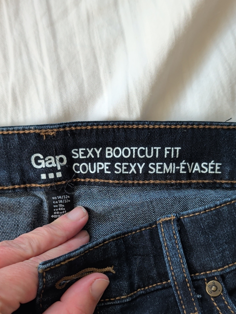 Gap Sexy boot cut Fit
